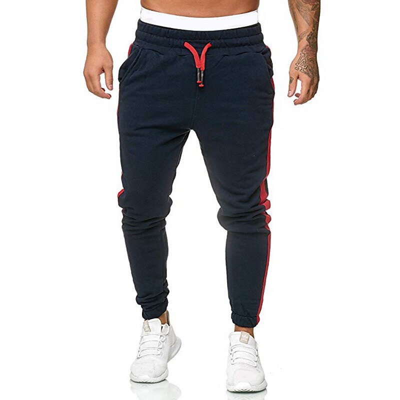 Men's Athletic Pants Sweatpants Pocket Stripe Comfort Breathable Outdoor Daily Going out Fashion Casual Trousers 