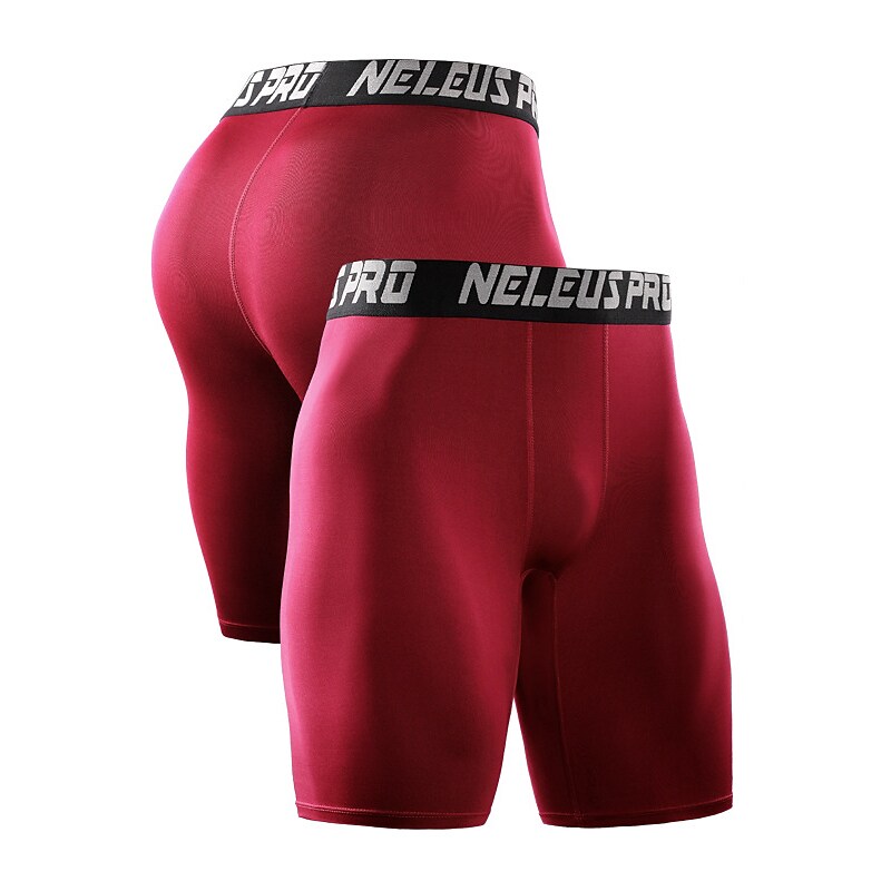 Men's Running Shorts Compression Shorts Bottoms Athletic Athleisure Breathable Moisture Wicking Soft Yoga Fitness Gym Workout Sportswear Activewear Black White Pink