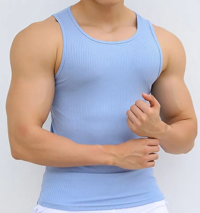 Men's Running Tank Top Workout Tank Sleeveless Tank Top Athletic Breathable Moisture Wicking Soft Gym Workout Running Active Training Sportswear Activewear Solid Colored Black White Pink