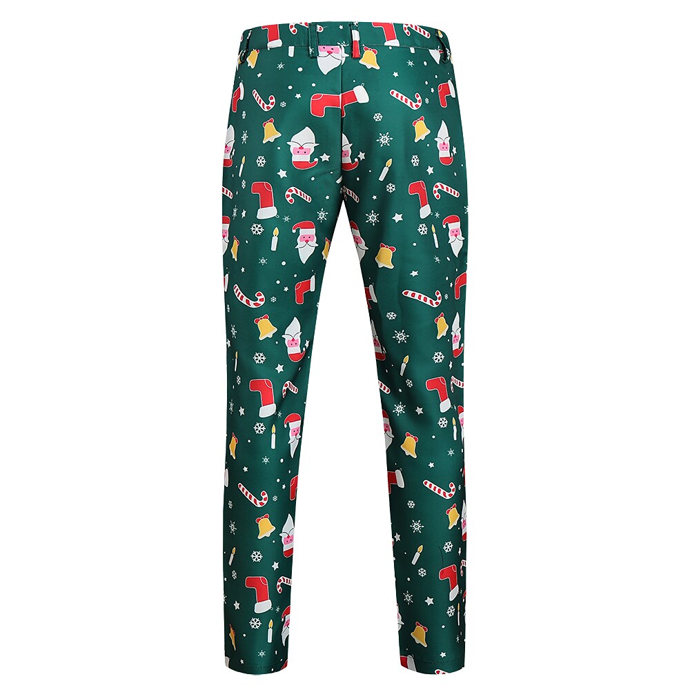 Men's Christmas Gift Outdoor Rainbow Inelastic Full Length Pants