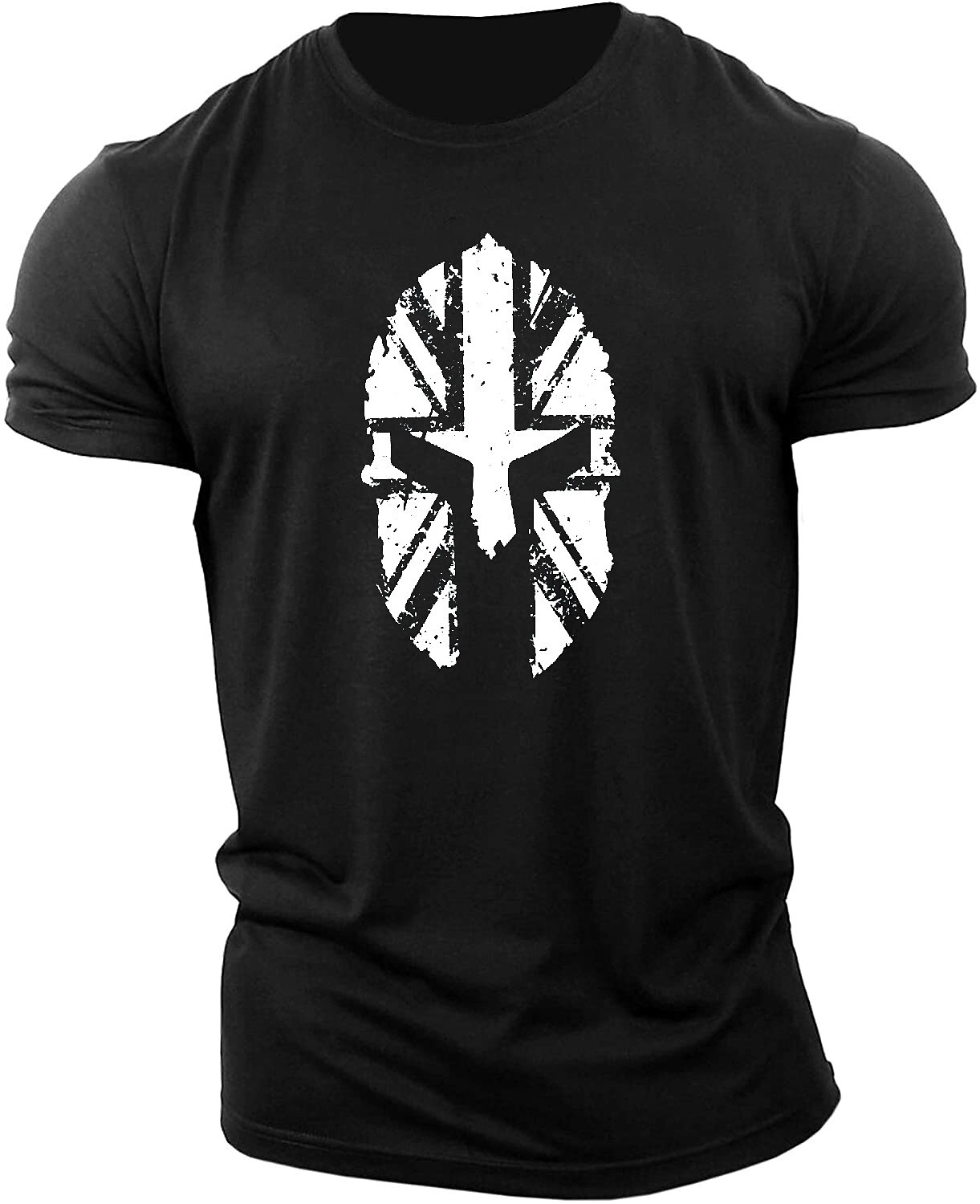 Men's Workout Shirt Running Shirt Short Sleeve Tee Tshirt Athletic Cotton Breathable Moisture Wicking Soft Fitness Gym Workout Running Sportswear Activewear Graphic