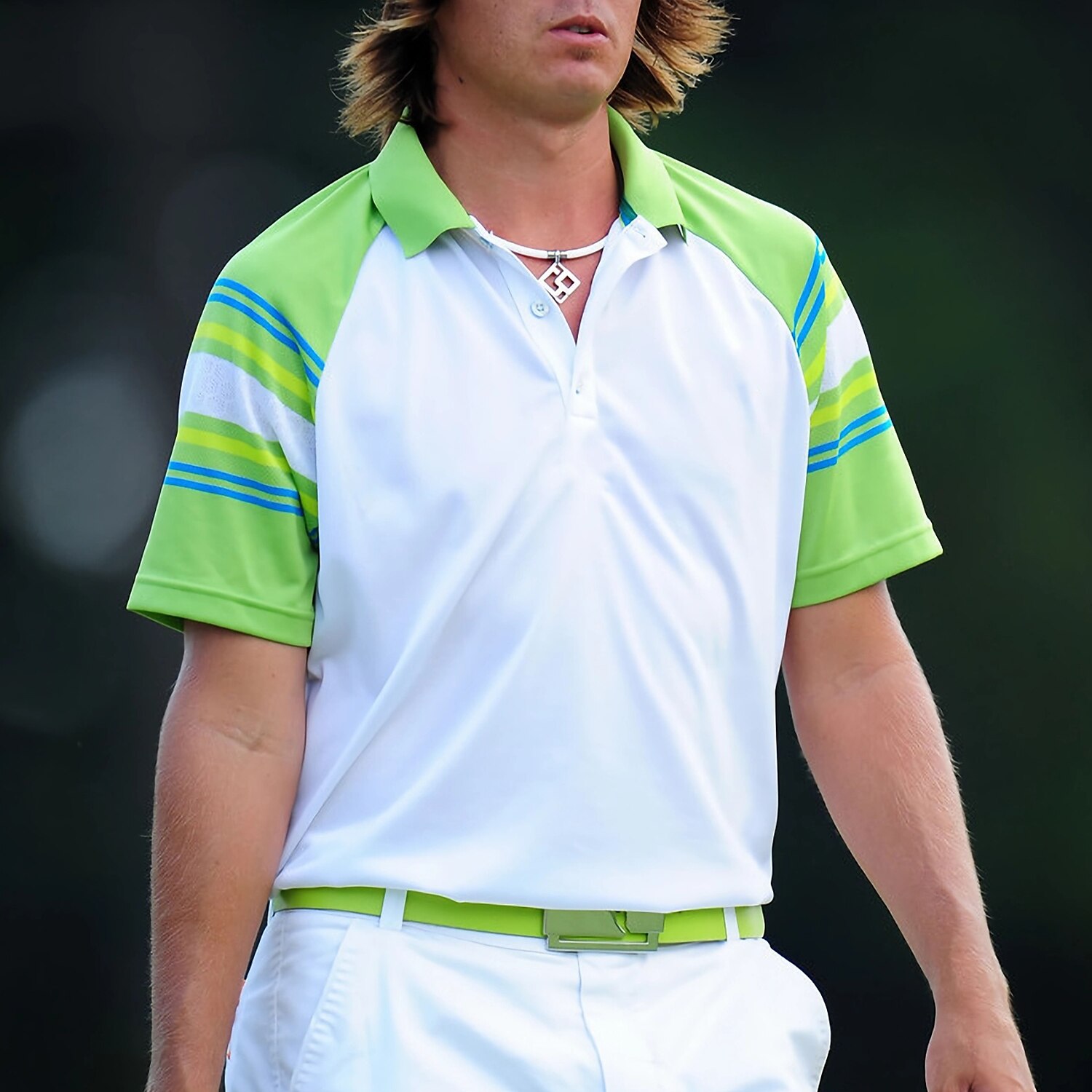 Men's Polo Shirt Gradient Striped Graphic Prints Turndown Outdoor Street Short Sleeves Print Golf Shirt