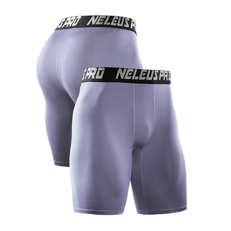 Men's Running Shorts Compression Shorts Bottoms Athletic Athleisure Breathable Moisture Wicking Soft Yoga Fitness Gym Workout Sportswear Activewear Black White Pink