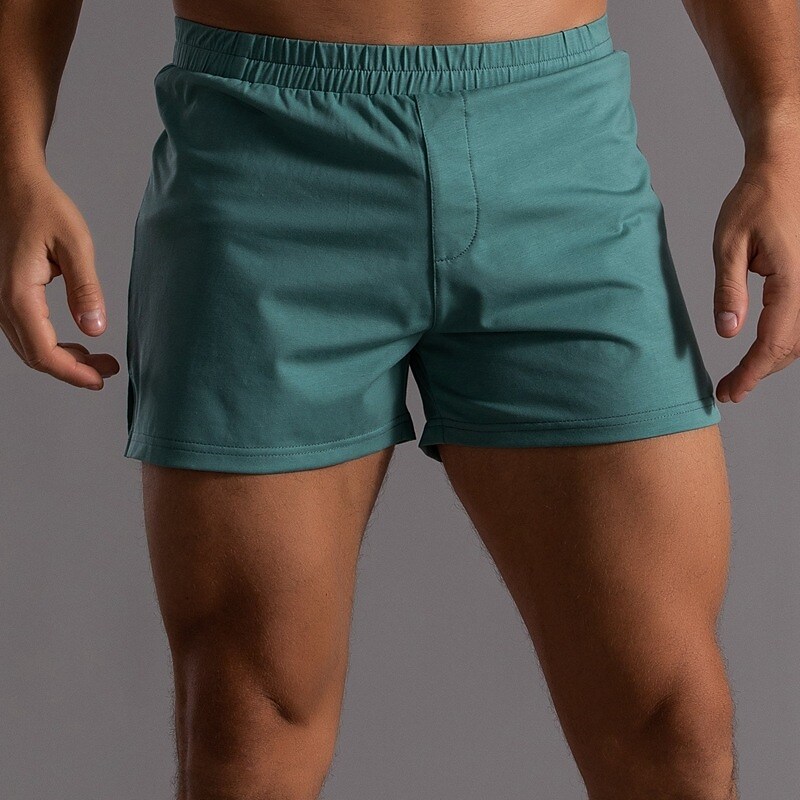 Men's Running Athletic Shorts Breathable Moisture Wicking Soft Fitness Gym Workout Running Solid Colored Sportswear 