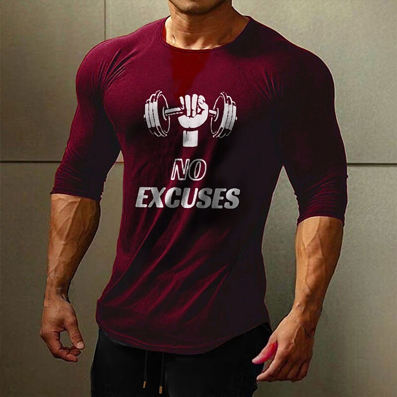 Men's Workout Shirt Running Shirt Long Sleeve Top Winter Breathable Qu