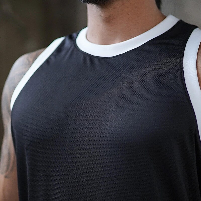 Men's Tank Top Vest Top Undershirt Plain Crew Neck Sport Daily Sleevel