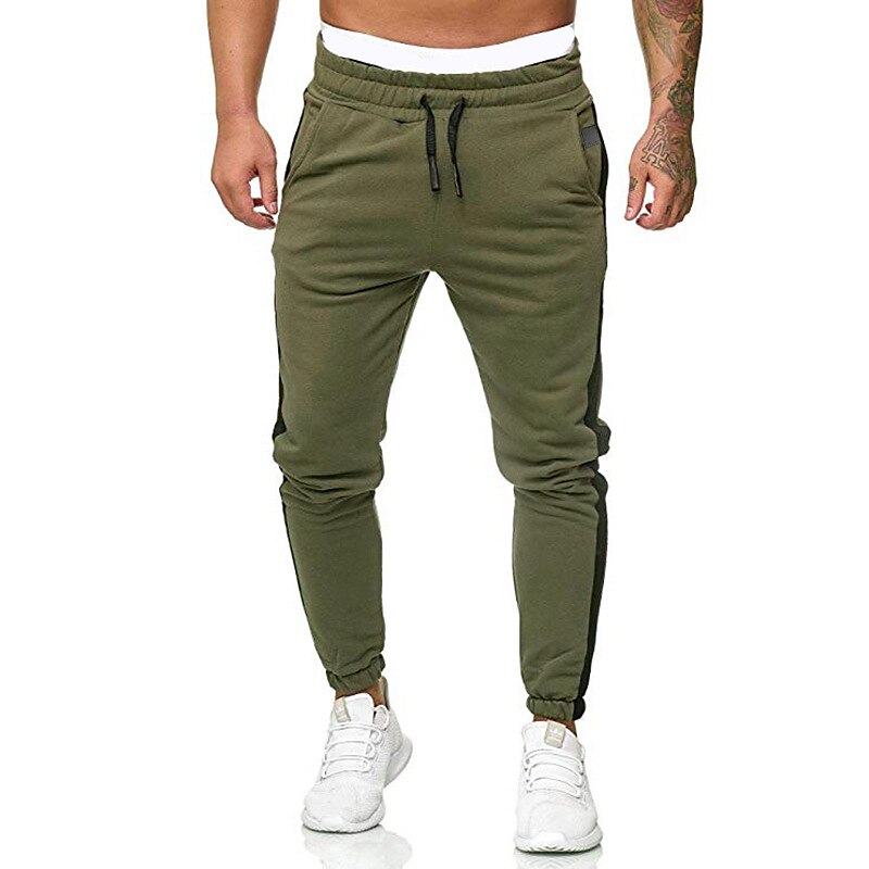 Men's Athletic Pants Sweatpants Pocket Stripe Comfort Breathable Outdoor Daily Going out Fashion Casual Trousers 