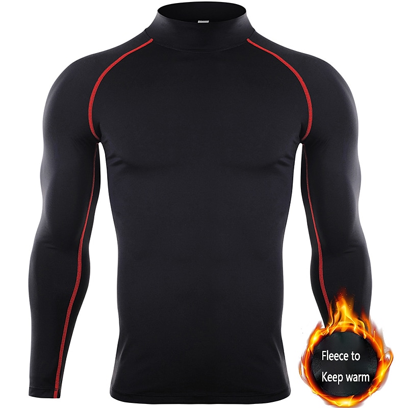 Men's T shirt Tee Striped Round Neck Black and Red Black / Red Black / Gray Black Black / Red Sports Vacation Clothing Apparel Sportswear