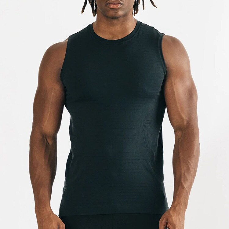 Men's Running Tank Top Sleeveless Base Layer Athletic Breathable Quick