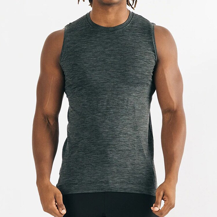 Men's Running Tank Top Sleeveless Base Layer Athletic Breathable Quick