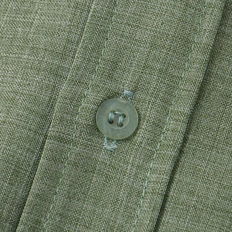 Men's Beach Casual Fashion Vacation Comfortable Light Front Pocket Plain Short Sleeves Shirt