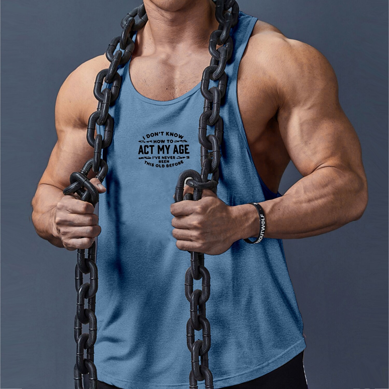 Men's Running Tank Top Gym Sleeveless Vest / Gilet Athletic Breathable Soft Fitness Workout Sportswear Top