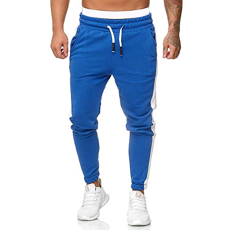Men's Athletic Pants Sweatpants Pocket Stripe Comfort Breathable Outdoor Daily Going out Fashion Casual Trousers 