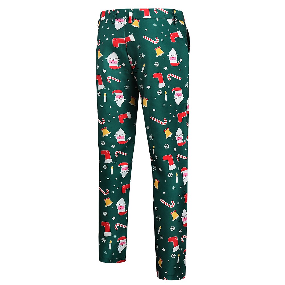 Men's Christmas Gift Outdoor Rainbow Inelastic Full Length Pants