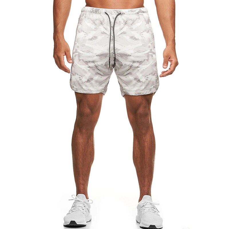 Men's Active Casual Shorts Print Camouflage Comfort Breathable Outdoor Daily Going out Fashion Streetwear 