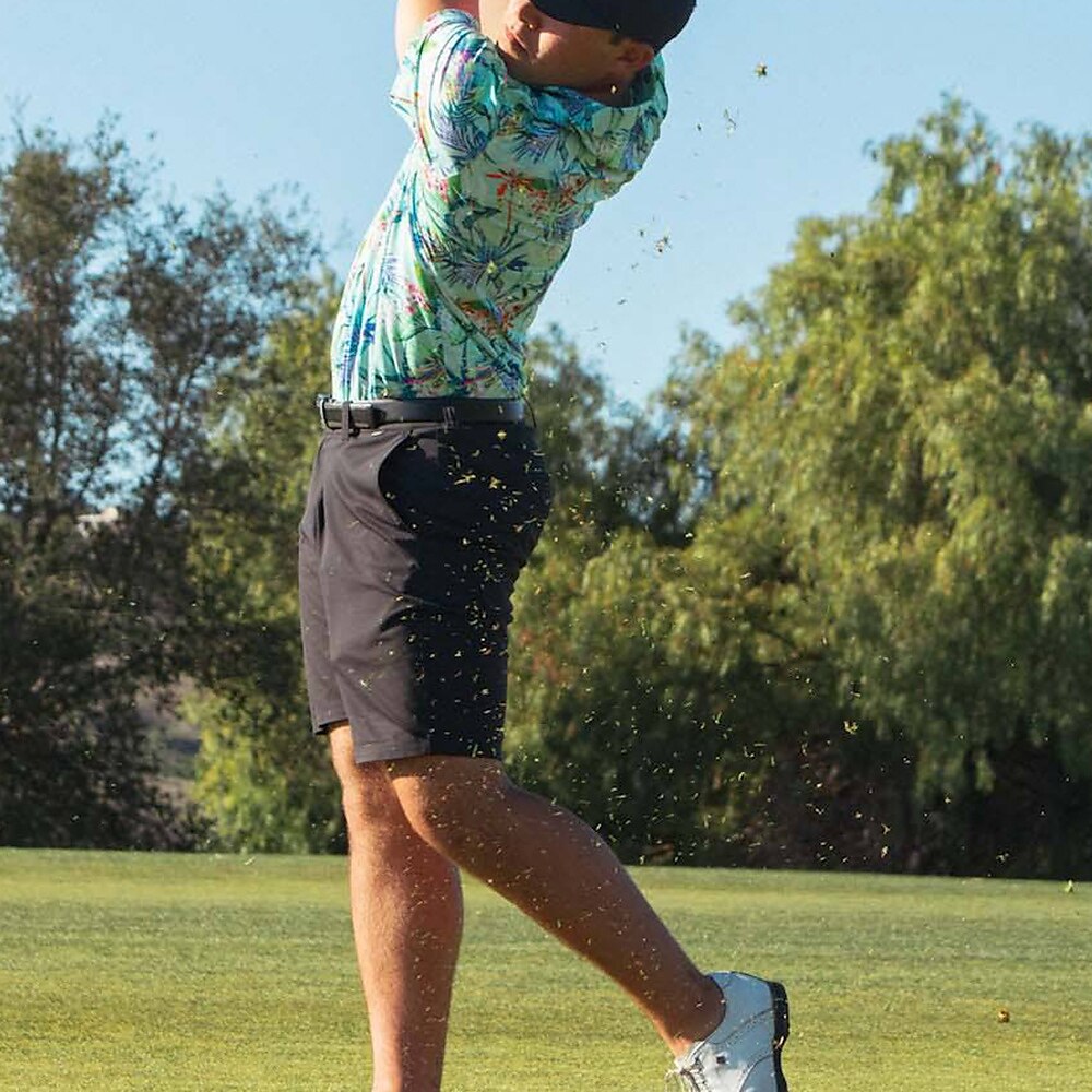 Men's Golf Shirt Golf Breathable Quick Dry Soft Short Sleeve Top  Camo / Camouflage Tennis Golf Badminton Polo Shirt