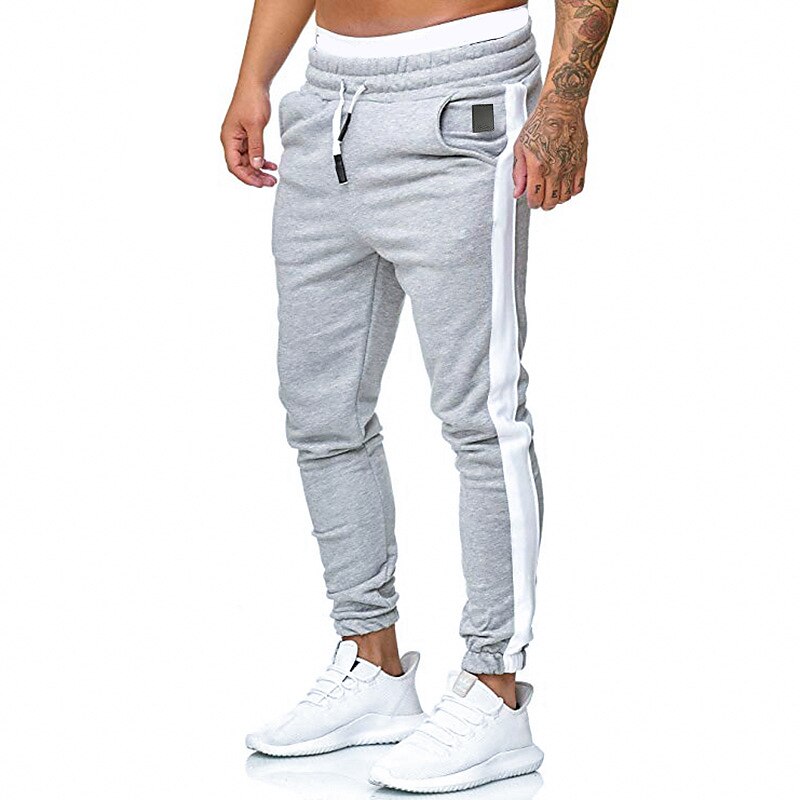 Men's Athletic Pants Sweatpants Pocket Stripe Comfort Breathable Outdoor Daily Going out Fashion Casual Trousers 