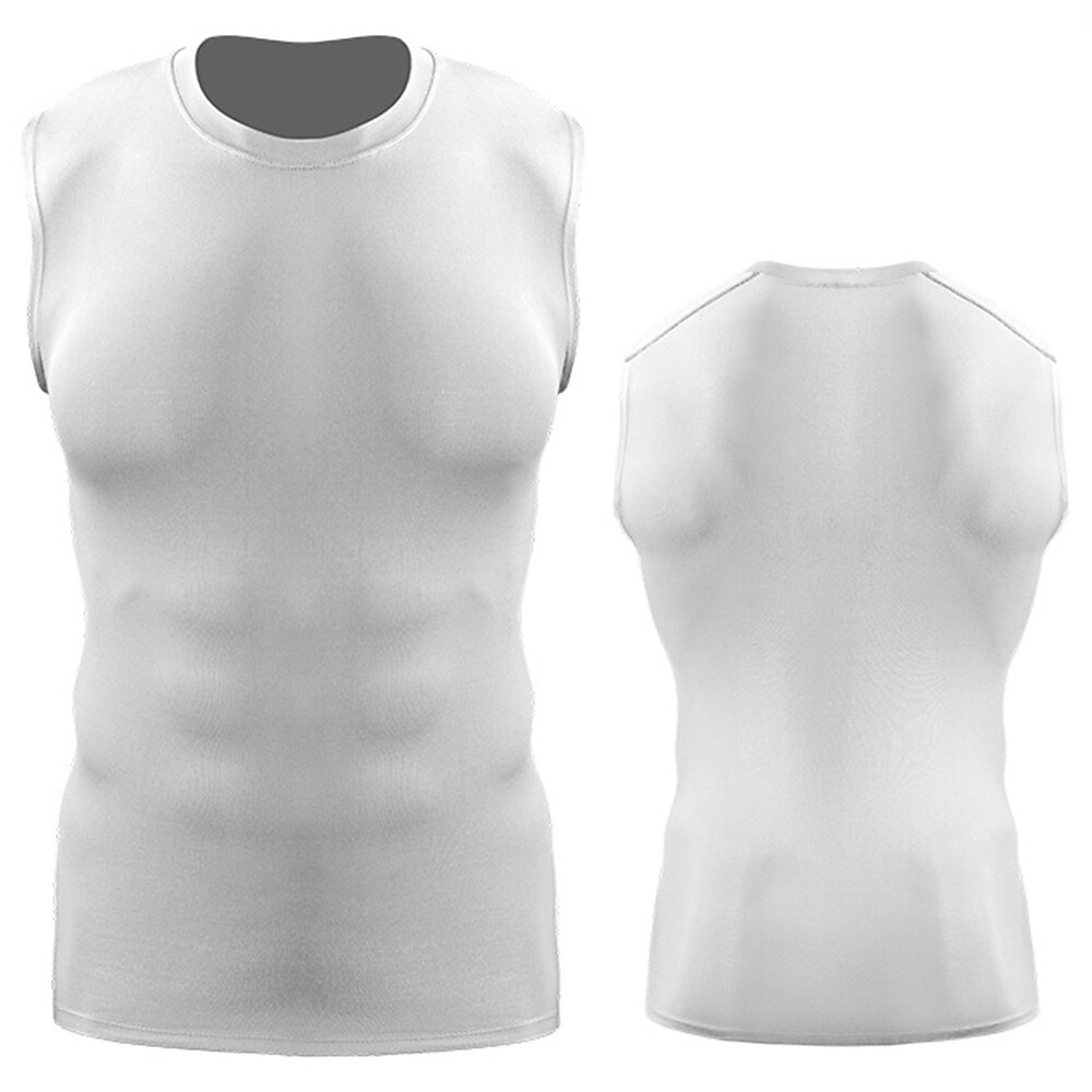 Men's  Tank Top Sleeveless Compression Athletic Spandex Breathable Soft Sweat wicking Running Jogging Training Sportswear 