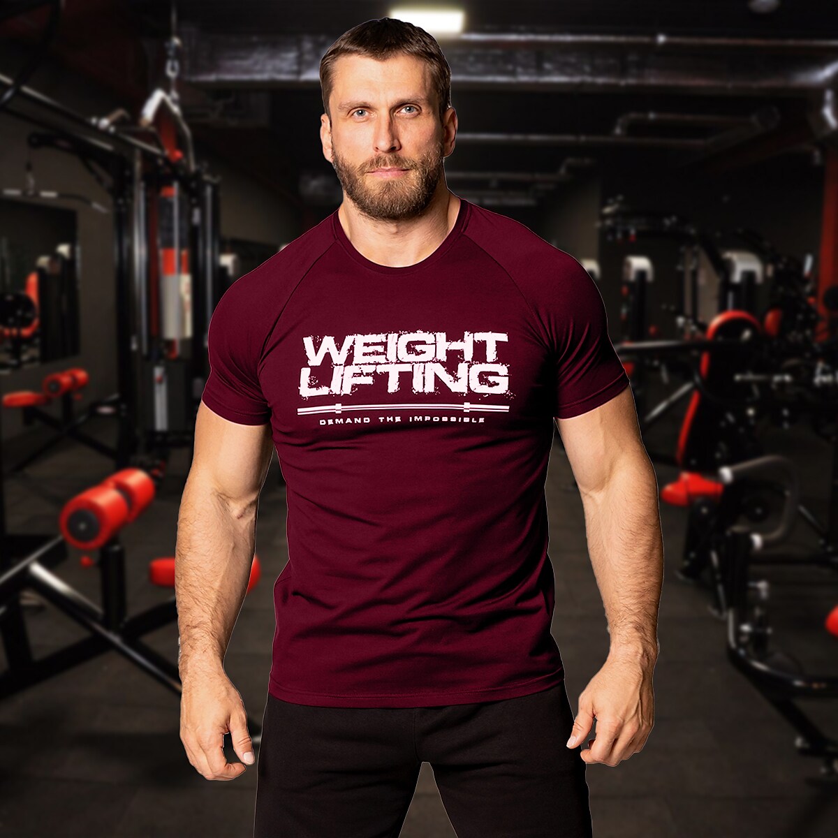 Men's Running Gym Short Sleeve T-shirt Athletic Breathable Wicking Sof