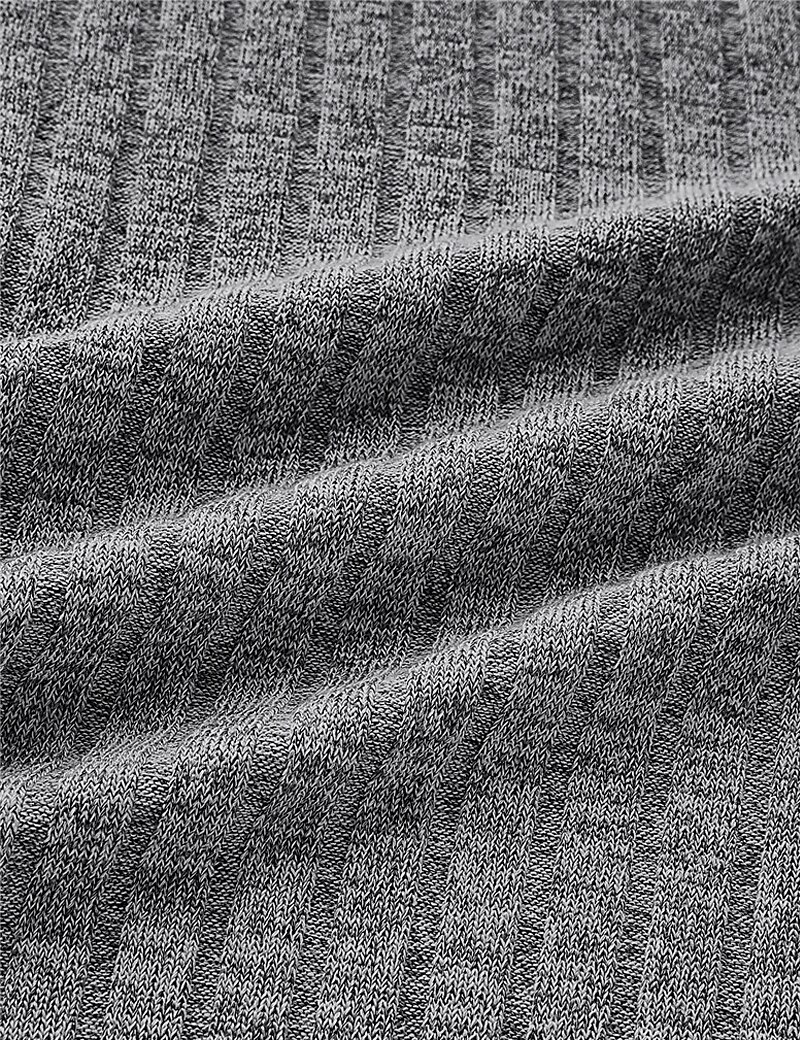 Men's T shirt Tee Tee Top Plain Crew Neck Street Vacation Long Sleeve Knitted Clothing Apparel Fashion Designer Basic Top