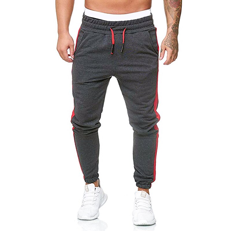 Men's Athletic Pants Sweatpants Pocket Stripe Comfort Breathable Outdoor Daily Going out Fashion Casual Trousers 