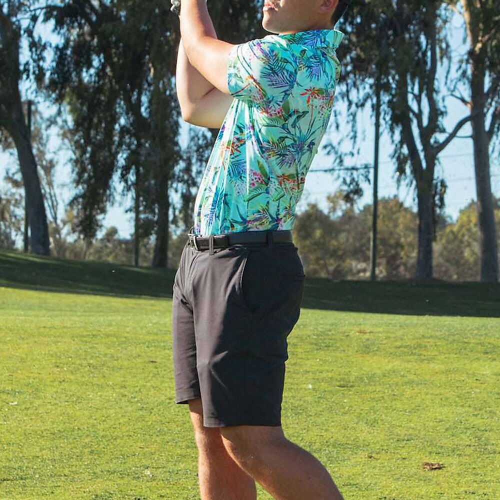 Men's Golf Shirt Golf Breathable Quick Dry Soft Short Sleeve Top  Camo / Camouflage Tennis Golf Badminton Polo Shirt