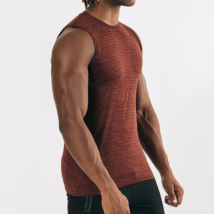 Men's Running Tank Top Sleeveless Base Layer Athletic Breathable Quick