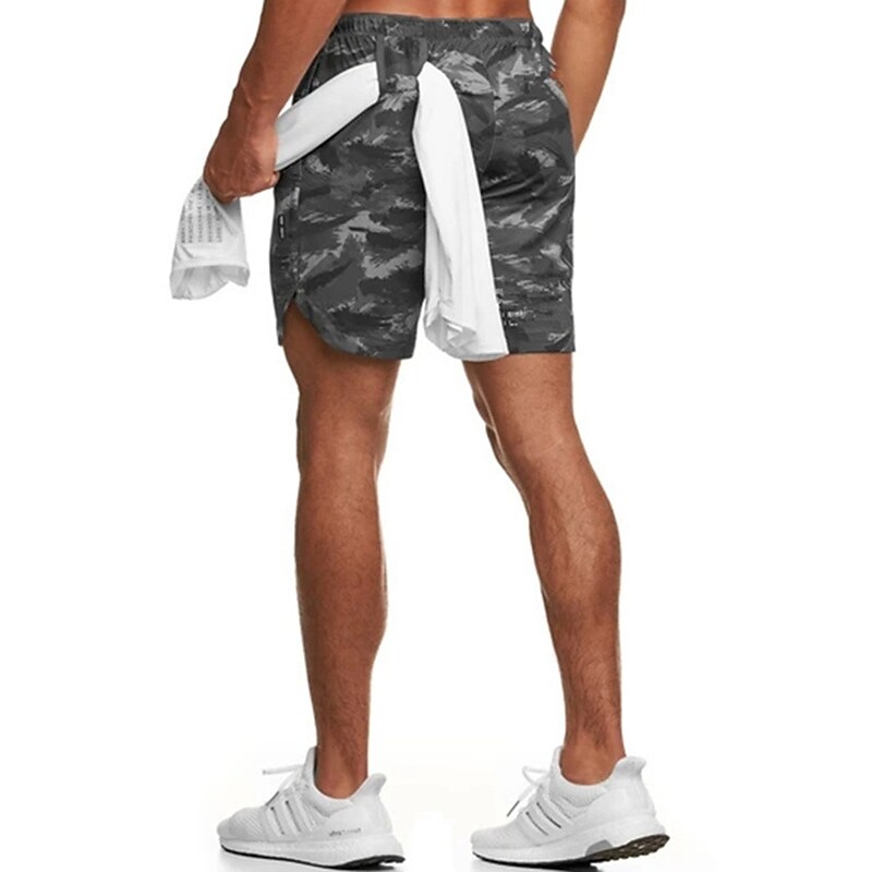 Men's Active Casual Shorts Print Camouflage Comfort Breathable Outdoor Daily Going out Fashion Streetwear 