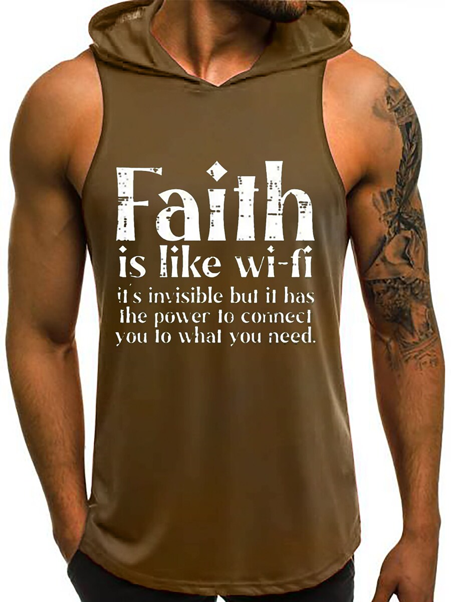 Men's Running Tank Top Gym Sleeveless Vest / Gilet Athletic Breathable Moisture Wicking Soft Fitness Workout Running Sportswear 