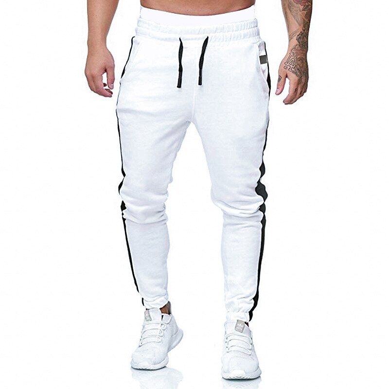 Men's Athletic Pants Sweatpants Pocket Stripe Comfort Breathable Outdoor Daily Going out Fashion Casual Trousers 