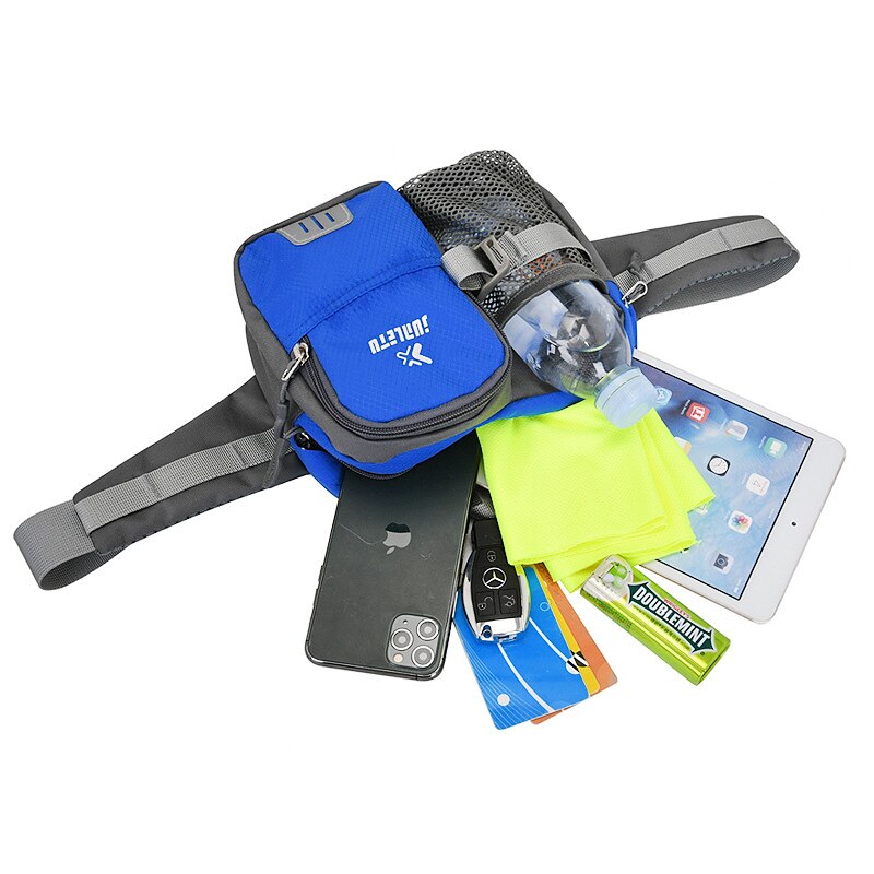 Fanny Pack Waist Bag / Waist pack Hiking Waist Bag Color Block  Waterproof Portable Rain Waterproof Breathable Breathability Outdoor Fitness Fishing Hiking Climbing Nylon