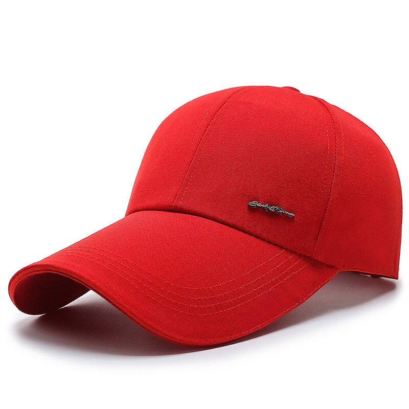 Men's Baseball Cap Simple Outdoor Outdoor Dailywear Letter Breathable 