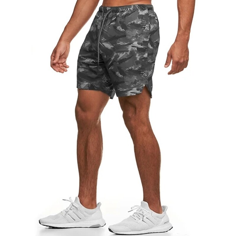 Men's Active Casual Shorts Print Camouflage Comfort Breathable Outdoor Daily Going out Fashion Streetwear 
