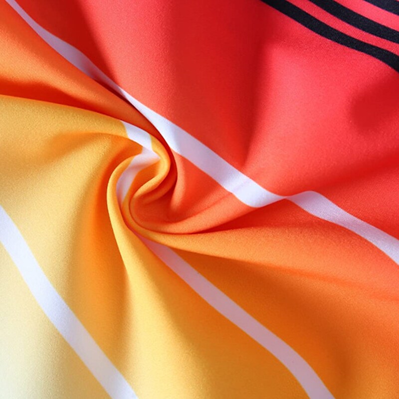 Men's Swim Trunks Summer Shorts Bermuda Drawstring with Mesh lining Elastic Waist Graphic Stripe Breathable Soft Casual Short 