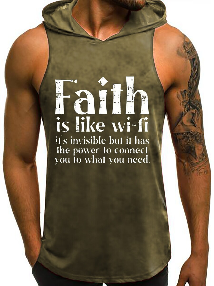 Men's Running Tank Top Gym Sleeveless Vest / Gilet Athletic Breathable Moisture Wicking Soft Fitness Workout Running Sportswear 