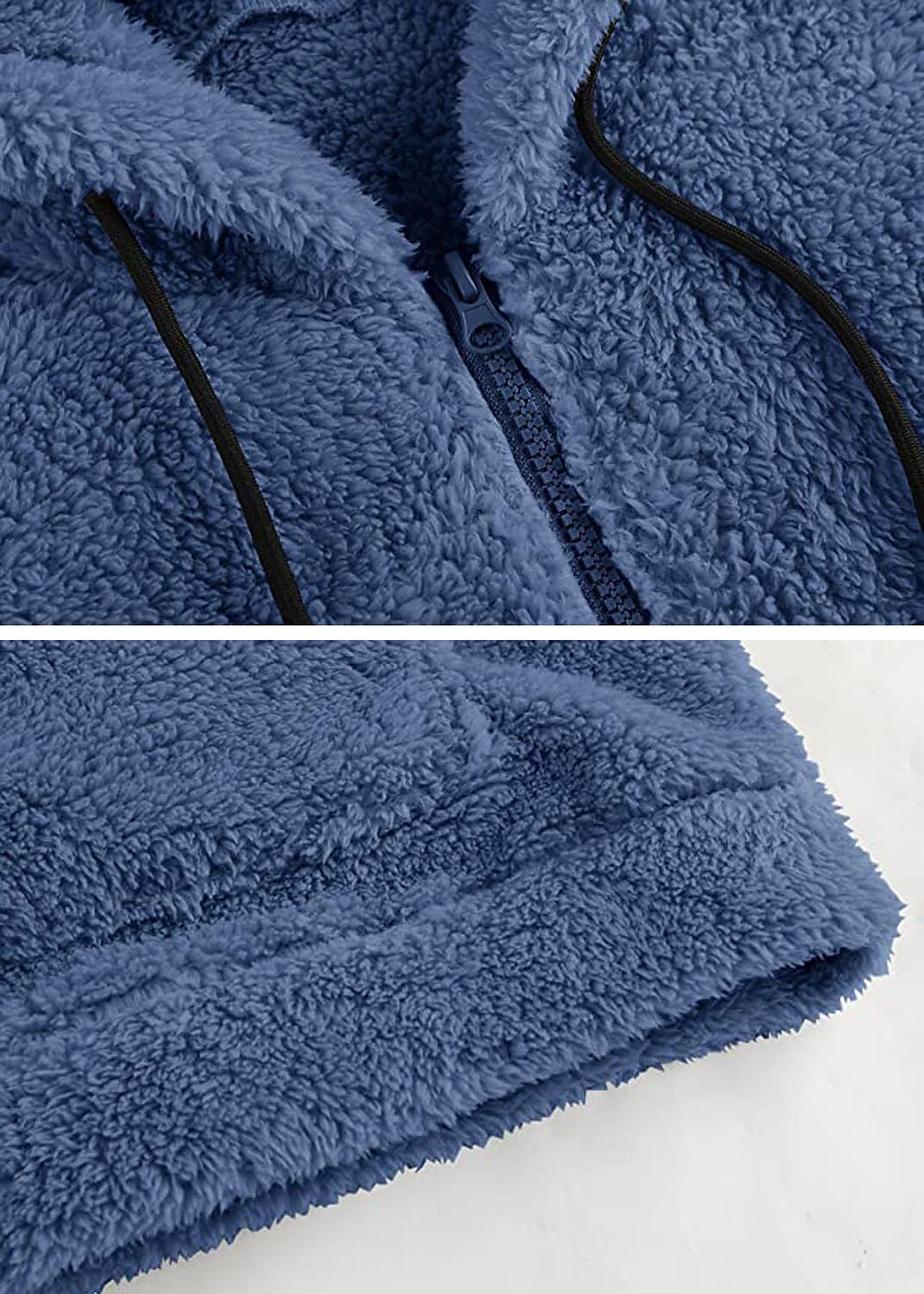 Men's Casual Solid Color Long Sleeve Hooded Pocket Fleece Sweatshirt