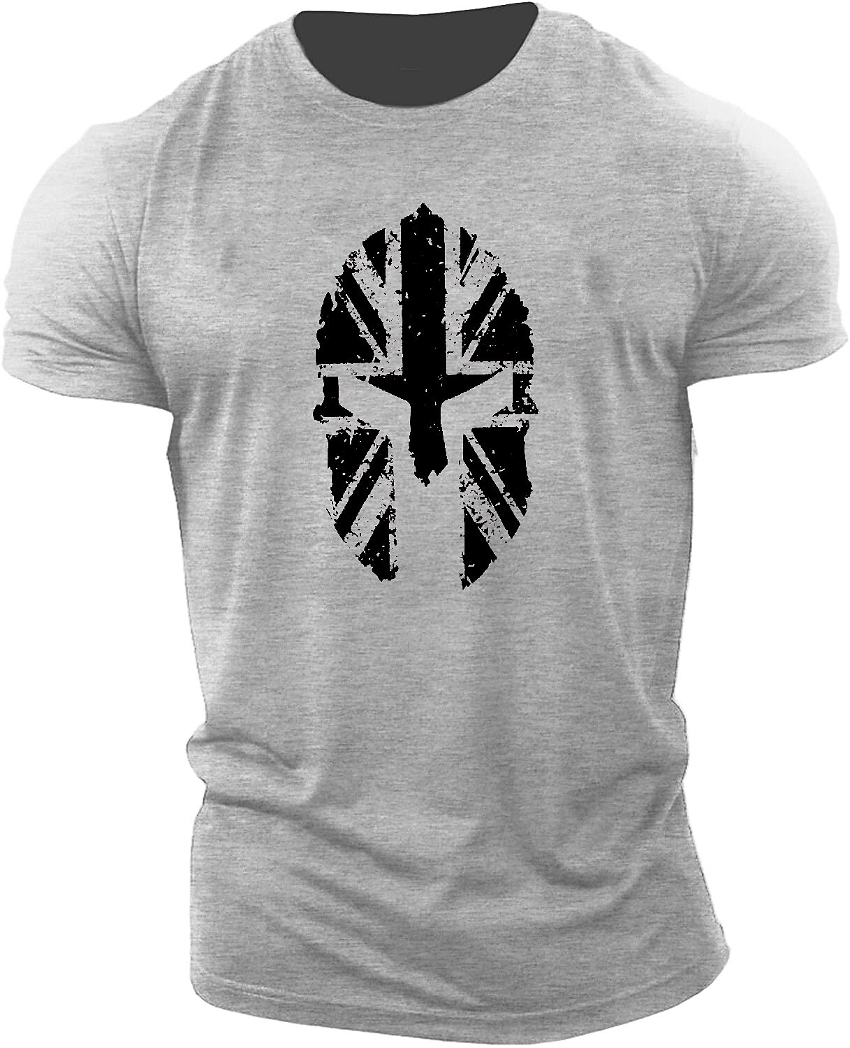 Men's Workout Shirt Running Shirt Short Sleeve Tee Tshirt Athletic Cotton Breathable Moisture Wicking Soft Fitness Gym Workout Running Sportswear Activewear Graphic