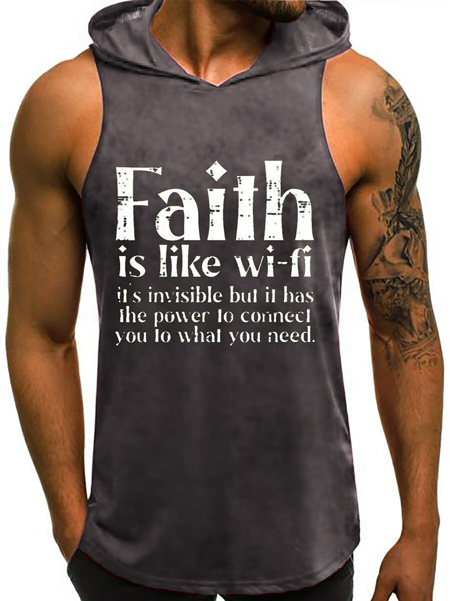 Men's Running Tank Top Gym Sleeveless Vest / Gilet Athletic Breathable Moisture Wicking Soft Fitness Workout Running Sportswear 