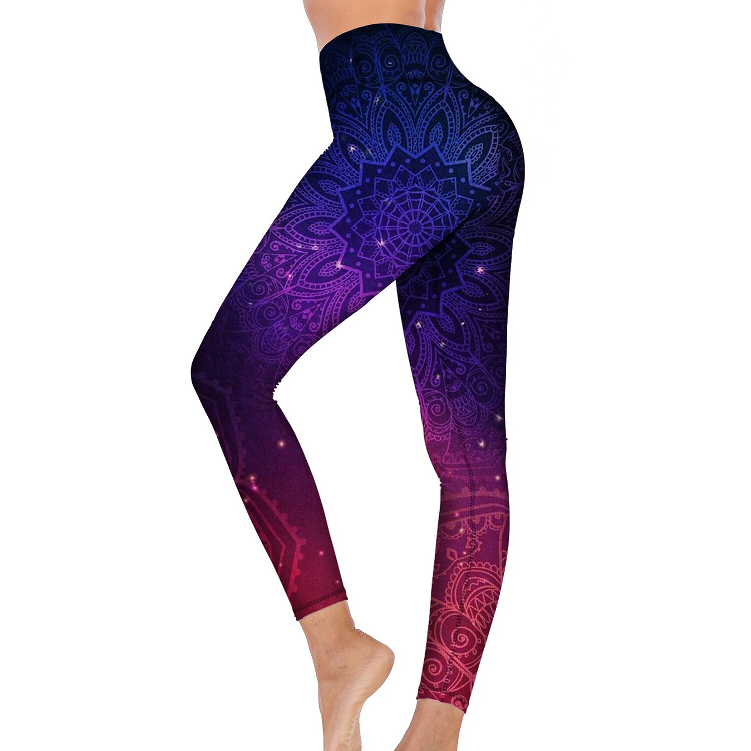 Women's High Waist Yoga Pants Tights 
