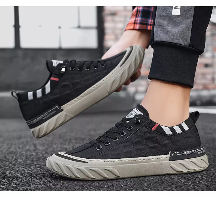 men's all-match breathable casual canvas shoes