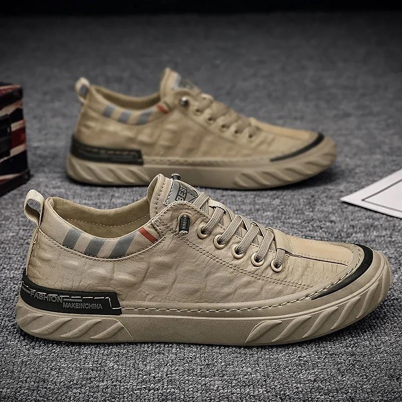 men's all-match breathable casual canvas shoes