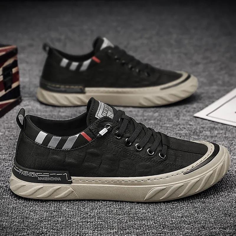 men's all-match breathable casual canvas shoes