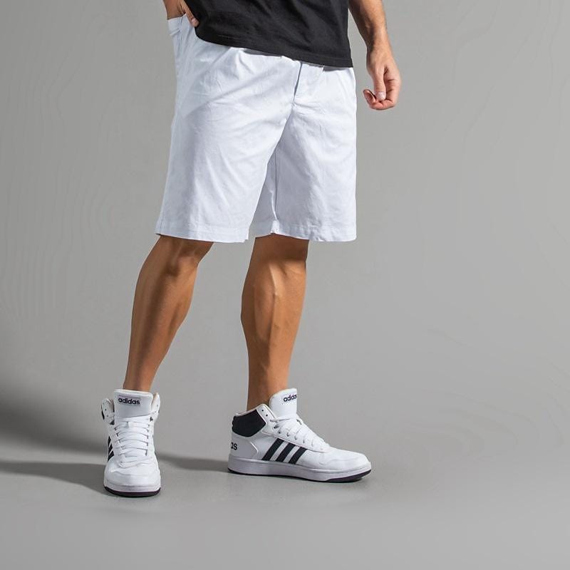 Men's new cotton shorts clothing loose harem trendy five-point casual pants