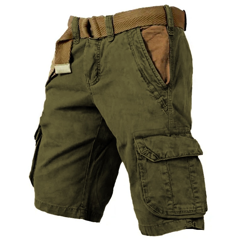 Men's Hiking Outdoor Climbing Muti-pockets Wear Resistant Comfortable Cargo Shorts