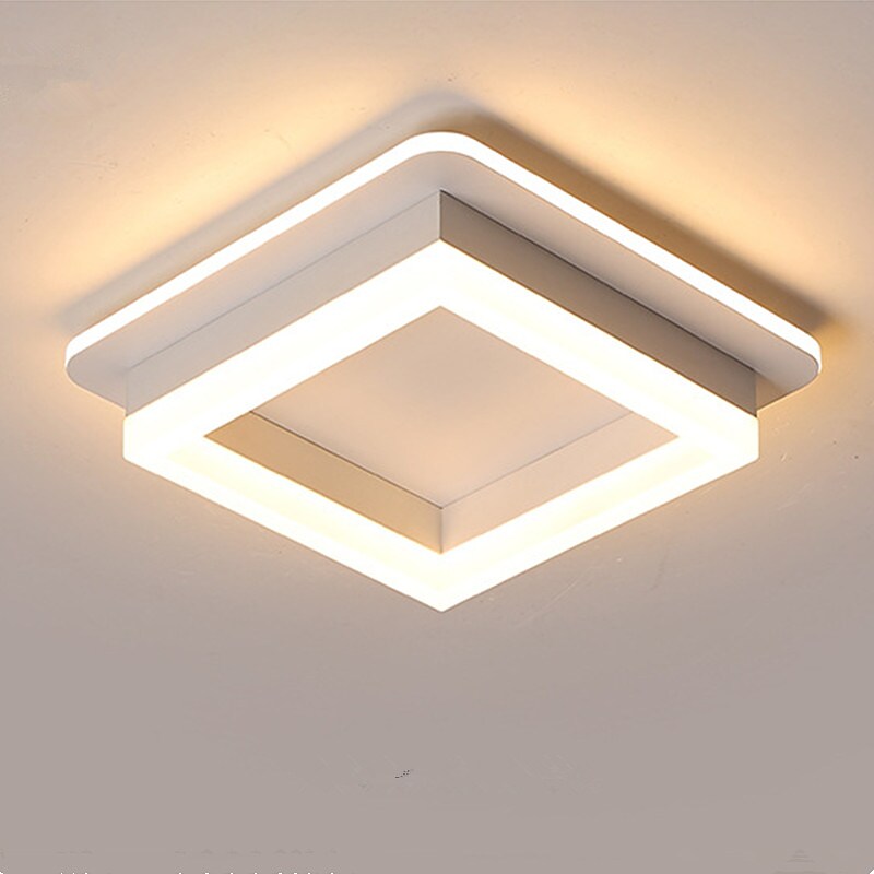 LED Nordic Minimal Corridor Lamp LED Ceiling Light Kitchen Entrance Hall Porch Balcony Lamp Circular Household Lamp