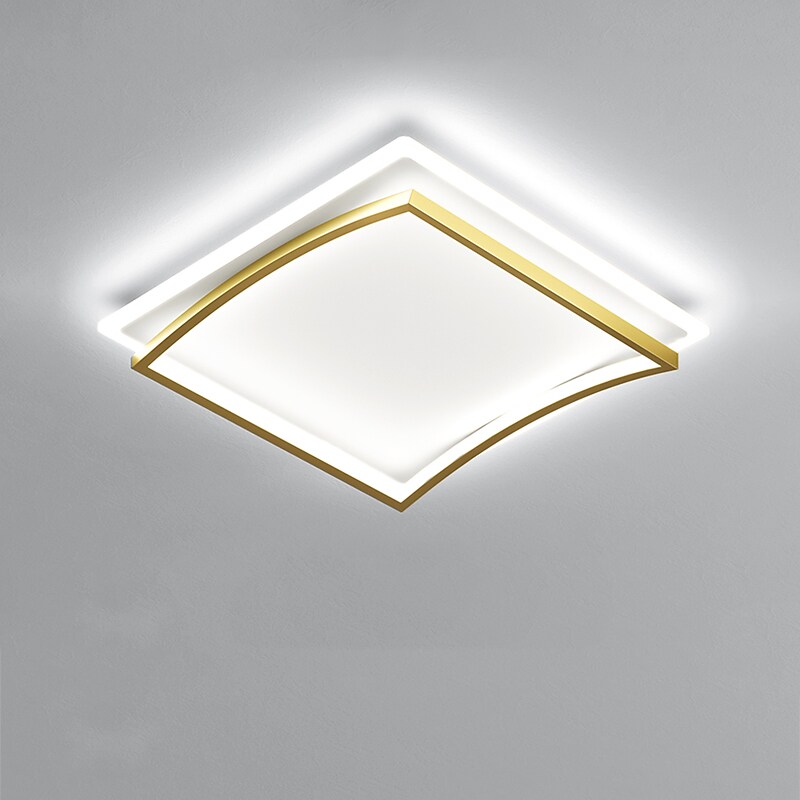 50cm Dimmable Flush Mount Lights Aluminum Stylish Painted Finishes Contemporary Modern 220-240V