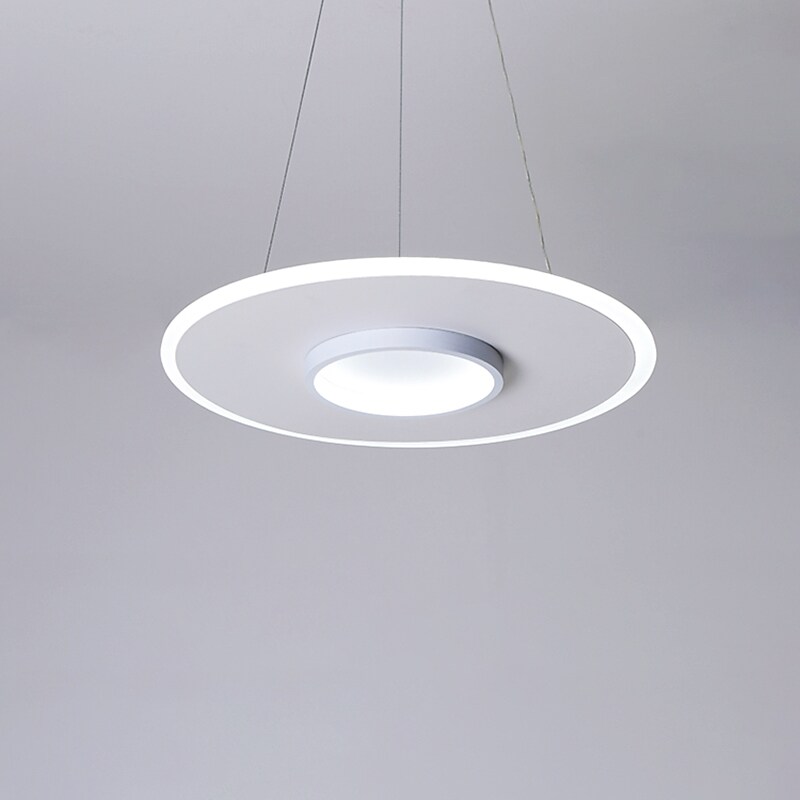 45cm Pendant Light Circle / Round Design Flush Mount Lights Aluminum Stylish Painted Finishes Contemporary Modern 220-240V