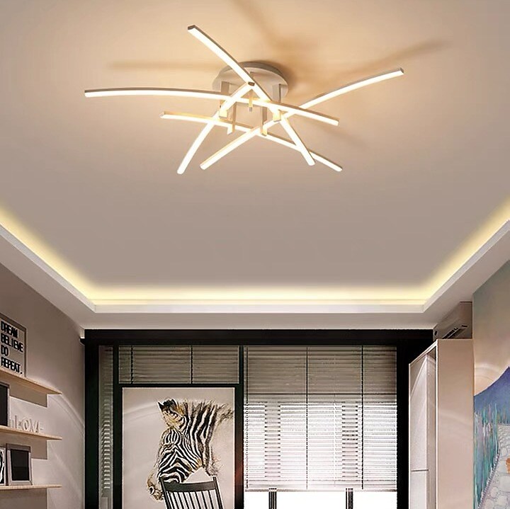 LED Ceiling Lights Modern 5-Lights Compatible with Living Room Bedroom