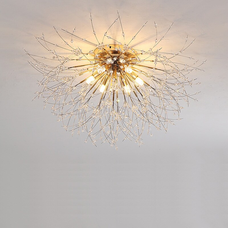 54/55/56/58 cm Firework Design Flush Ceiling Light LED Metal Modern St