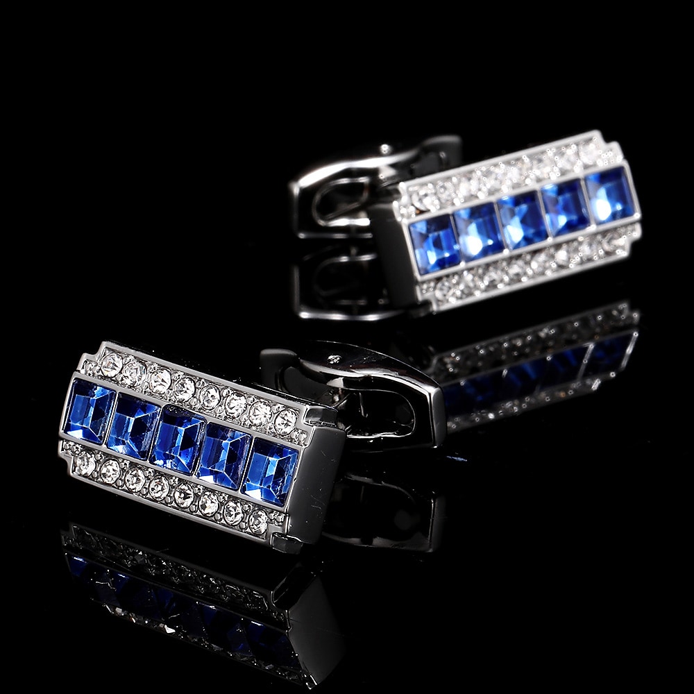 Cufflinks Fashion Brooch Jewelry Silver For Gift Daily 8002481